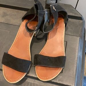Black sandals